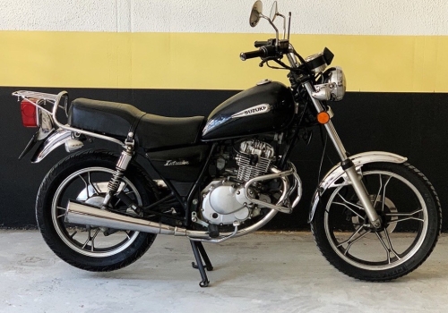 Comprar Suzuki Intruder 125 Preto 2008 em Jaú-SP