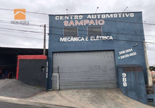 Pontos comerciais com 1 sala venda na Avenida Santa Cruz em