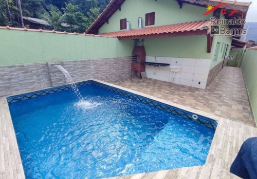 Casa nova em Mongaguá - á 600mts da praia Entrada a partir de R