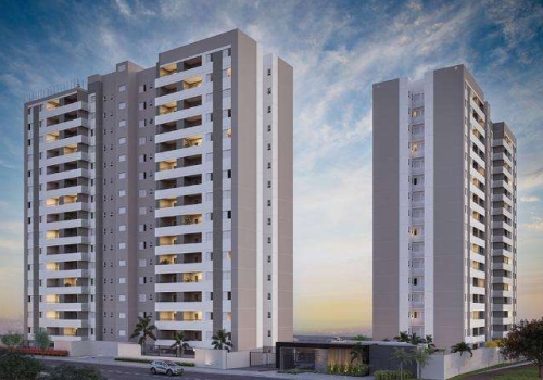 Apartamento à venda no Residencial Dona Margaridas em Santa Bárbara d'Oeste  a partir de 60m², 2 ou 3 quartos e 1 vaga de garagem.