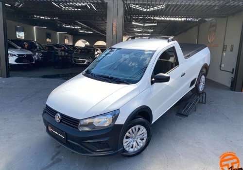 Comprar Picape Volkswagen Saveiro 1.6 16v G6 Cross Cabine Estendida Flex  Branco 2015 em Bauru-SP