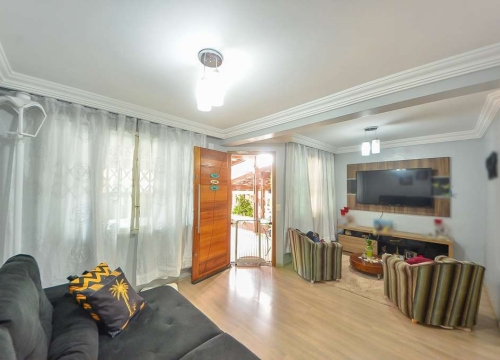 Casa em condomínio fechado com 2 quartos à venda na Rua São Francisco de Sales, 142, Alto Boqueirão, Curitiba, 72 m2 por R$ 470.000
