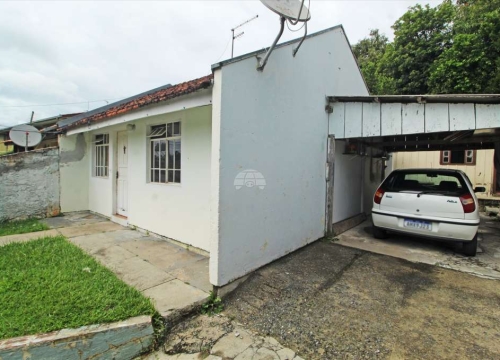 Casa com 2 quartos para alugar na rua engenheiro benedicto saddock de sá, 246, atuba, curitiba, 50 m2 por r$ 1.000