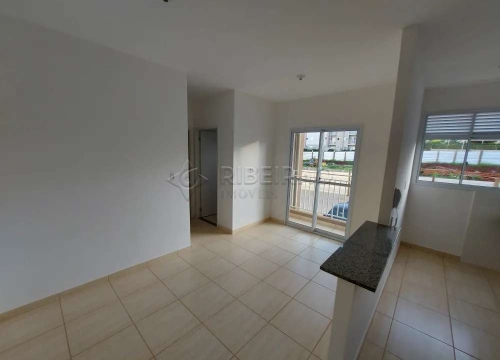 Apartamento com 2 quartos para alugar na av. miguel padulla, bonfim paulista, ribeirão preto, 48 m2 por r$ 980