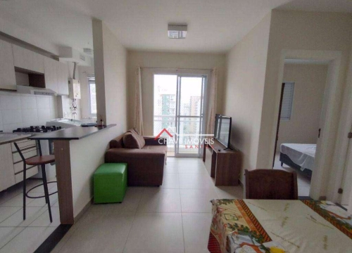 Apartamento com 2 dormitórios para alugar, 48 m² por r$ 2.300,02/mês - ocian - praia grande/sp