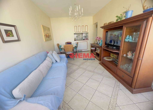 Flat com 2 dormitórios à venda, 58 m² por r$ 390.000,00 - boqueirão - santos/sp