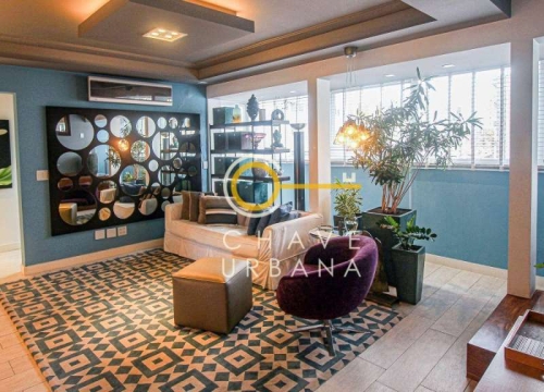 Cobertura duplex com 3 dormitórios, 290 m² - venda por r$ 1.980.000 ou aluguel por r$ 16.000 pacote /mês - vila rica - santos/sp