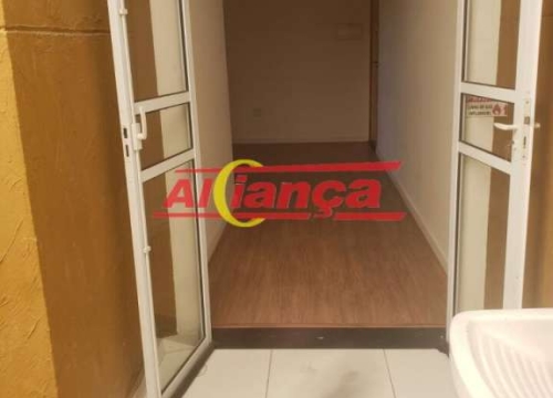 Apartamento de 56m² para alugar: 2 quartos,1 vaga, bonsucesso - guarulhos por r$ 1.400,00