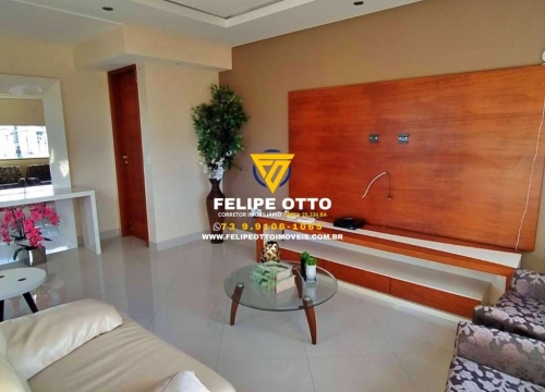 Apartamento com 3 quartos à venda no paraíso dos pataxós, porto seguro , 85 m2 por r$ 550.000