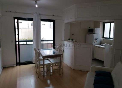 Flat com 1 quarto para alugar na Rua Pedroso Alvarenga, 1170, Itaim Bibi, São Paulo, 42 m2 por R$ 2.300