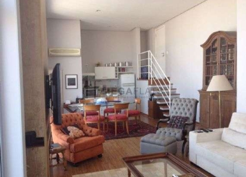 Flat com 1 quarto para alugar na r. sansão alves dos santos, 343, brooklin, são paulo, 108 m2 por r$ 4.600