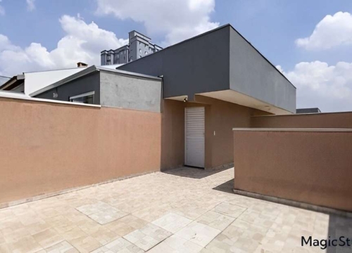 Cobertura sem condomínio com 2 dormitórios, 76 m² - vila príncipe de gales - santo andré/sp