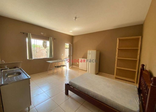 Kitnet com 1 dormitório para alugar, 40 m² por r$ 900,00/mês - aragarça - londrina/pr