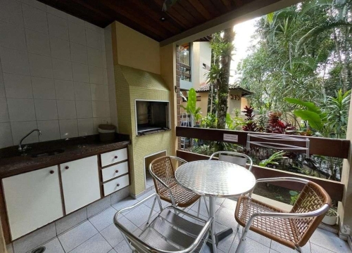 Flat com 1 dormitório à venda, 48 m² por r$ 680.000,00 - riviera - módulo 26 - bertioga/sp
