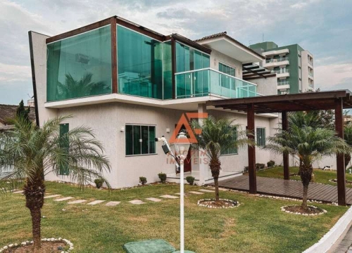 Casa com 4 dormitórios para alugar, 320 m² por r$ 5.500/mês - centro - são pedro da aldeia/rj