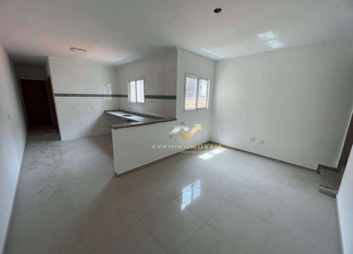 Cobertura com 2 dormitórios à venda, 140 m² por r$ 495.000,00 - vila marina - santo andré/sp