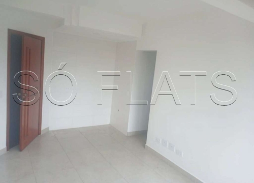 Flat para locação no morumbi disponível para locação 34m², 1 dormitório e 1 vaga. sem mobília.
