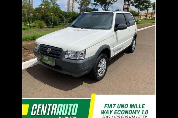 Fiat Uno Mille Way Econ2011 em Curitiba