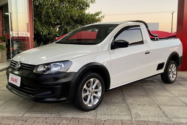 Veiculo - VW - VolksWagen Saveiro CROSS 1.6 T.Flex 16V CD 2015 Flex - NANI  MULTIMARCAS