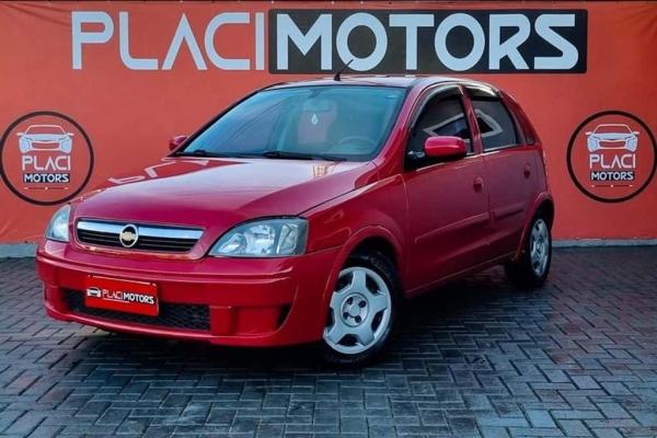 Chevrolet Corsa Hatch 1.4 Mpfi Maxx 8v Flex 4p Manual Dourado Flex 2012  Usado - Interior Carro