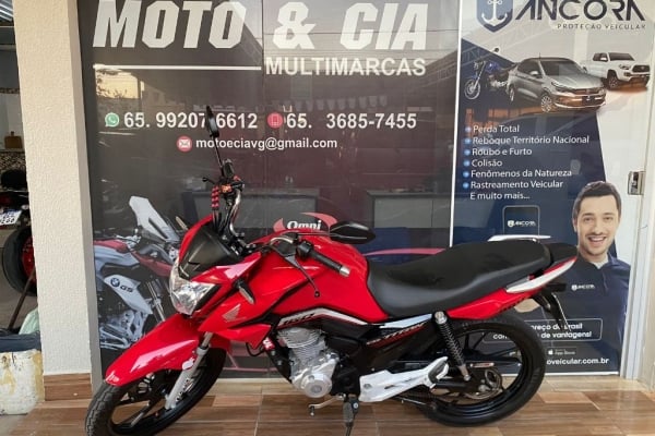 CG 160 Fan 2023 - é na Mônaco Motocenter Mato Grosso