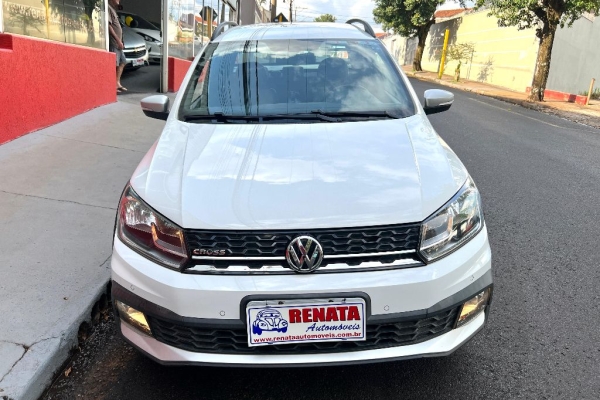 Comprar Picape Volkswagen Saveiro 1.6 G7 Cabine Dupla Cross Flex Azul 2023  em São Carlos-SP