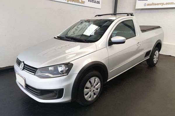 Comprar Picape Volkswagen Saveiro 1.6 16v G6 Cross Cabine Estendida Flex  Branco 2017 em Ribeirão Preto-SP