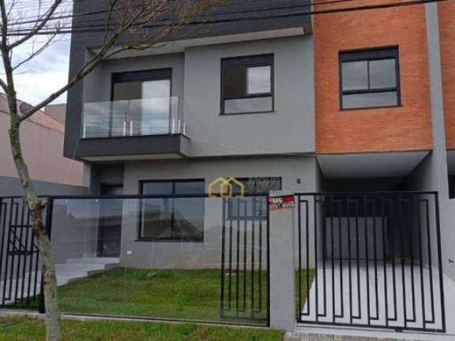 Sobrado com 3 dormitórios à venda, 119 m² por R$ 699.000,00 - Portão - Curitiba/PR