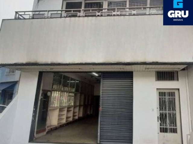 Ótimo salão comercial com casa na parte superior  (vila augusta)