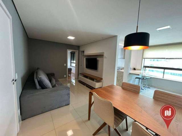 Apartamento com 1 dormitório, 52 m² - venda por R$ 800.000,00 ou aluguel por R$ 5.625,00/mês - Vila da Serra - Nova Lima/MG