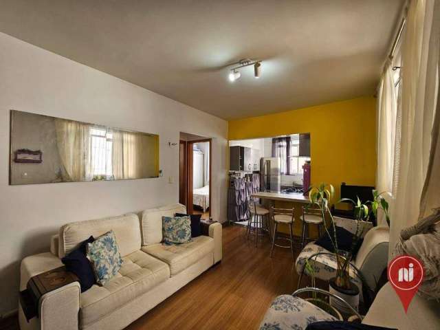 Apartamento com 2 dormitórios à venda, 52 m² por R$ 285.000,00 - Estrela Dalva - Belo Horizonte/MG