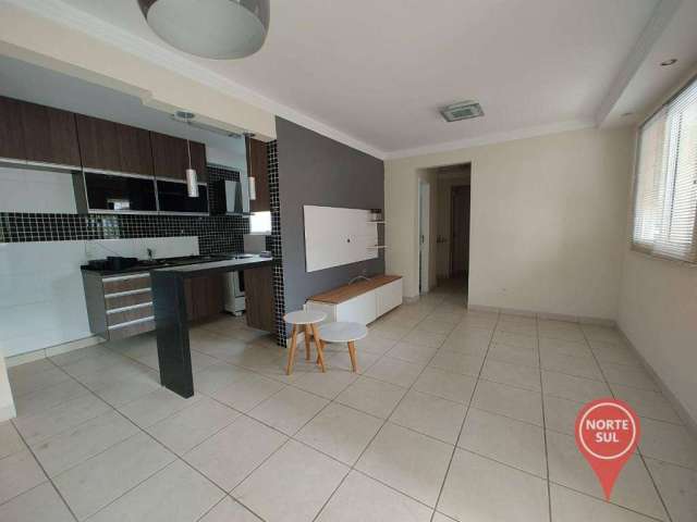 Apartamento com 3 dormitórios para alugar, 80 m² por R$ 3.621,00/mês - Pampulha - Belo Horizonte/MG