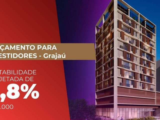 Apartamento com 1 dormitório à venda, 32 m² por R$ 455.000,00 - Grajaú - Belo Horizonte/MG