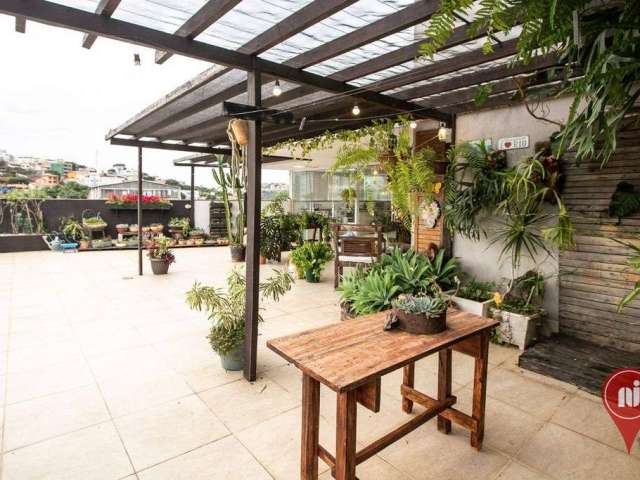 Apartamento Garden com 2 dormitórios à venda, 225 m² por R$ 780.000,00 - Palmeiras - Belo Horizonte/MG