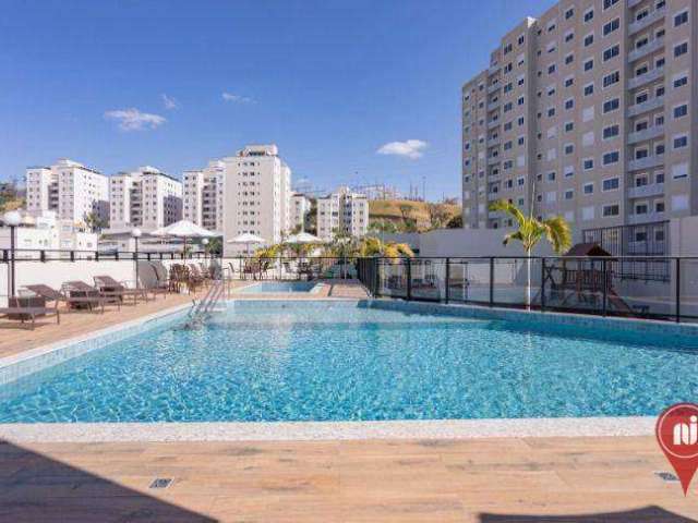 Apartamento com 2 dormitórios para alugar, 46 m² por R$ 3.390/mês - Buritis - Belo Horizonte/MG