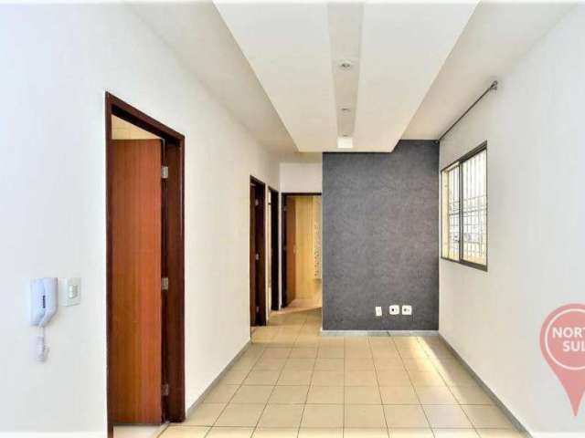 Apartamento com 3 dormitórios para alugar, 69 m² por R$ 2.240,00/mês - Buritis - Belo Horizonte/MG