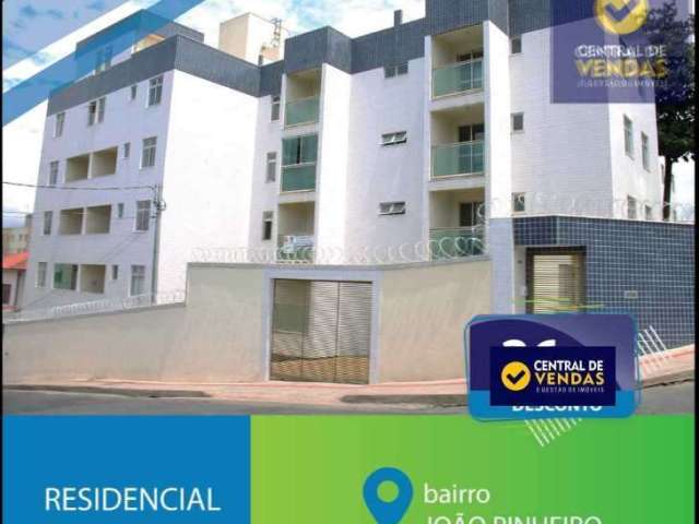 Apartamento com 2 quartos à venda na Frei Luiz de Souza, 135, João Pinheiro, Belo Horizonte por R$ 376.000