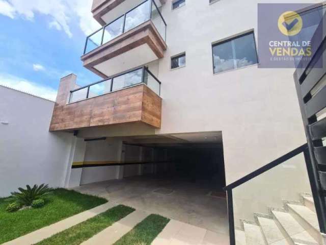 Cobertura com 3 quartos à venda na Rua Hélcio Paiva, 179, Santa Branca, Belo Horizonte, 141 m2 por R$ 565.900