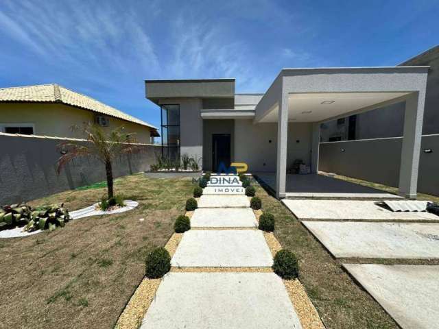 Casa com 3 dormitórios à venda, 126 m² por R$ 679.000,00 - Jardim Interlagos (Ponta Negra) - Maricá/RJ