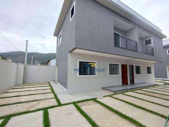 Casa com 2 dormitórios à venda, 48 m² por R$ 380.000 - Barroco (Itaipuaçu) - Maricá/RJ