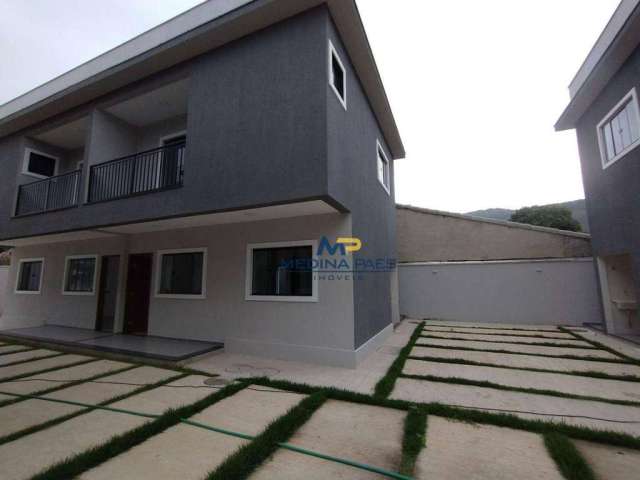 Casa com 2 dormitórios à venda, 48 m² por R$ 360.000 - Barroco (Itaipuaçu) - Maricá/RJ