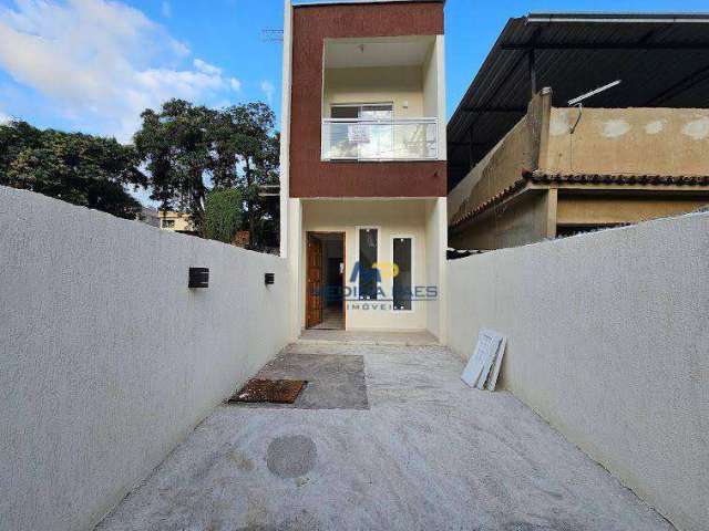 Casa com 2 dormitórios à venda, 70 m² por R$ 198.000,00 - Mutuapira - São Gonçalo/RJ