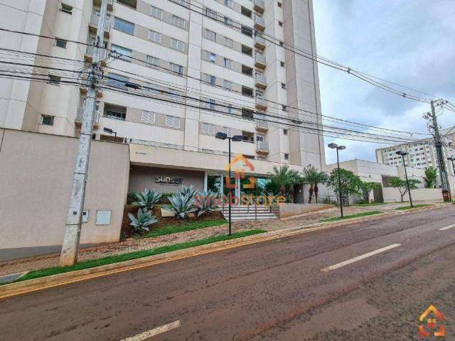 Ed. Sunset Faria Lima. Apartamento com 2 dormitórios à venda, 54 m² por R$ 450.000 - Gleba Palhano - Londrina/PR