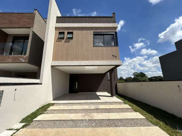 Sobrado Alto Padrão com 1 Suíte e 2 Demi Suíte, 155 m²  - Costeira - São José dos Pinhais