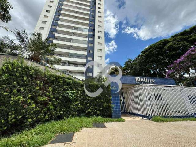 Apartamento com 3 dormitórios, 112 m² - venda por R$ 750.000 ou aluguel por R$ 3.500/mês - Gleba Palhano - Londrina/PR