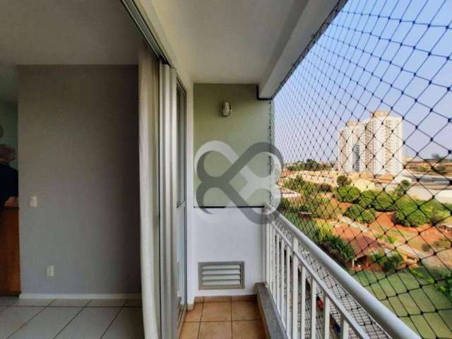 Apartamento com 3 dormitórios para alugar, 66 m² por R$ 1.650/mês - Aurora - Londrina/PR