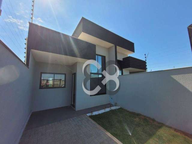 Casa com 3 dormitórios à venda, 82 m² por R$ 360.000,00 - Jardim Portal de Itamaraca - Londrina/PR