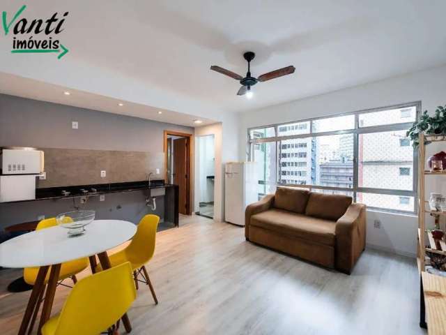 Apartamento reformado a 1 min da praia