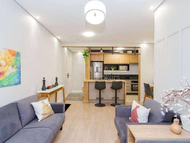 Apartamento com 3 dormitórios à venda, 85 m² por R$ 589.000,00 - Novo Mundo - Curitiba/PR