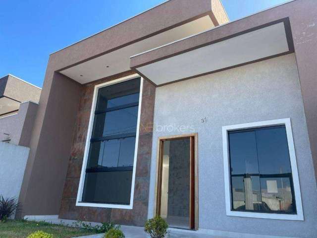 Casa com 3 dormitórios à venda, 79 m² por R$ 428.900,00 - Eucaliptos - Fazenda Rio Grande/PR